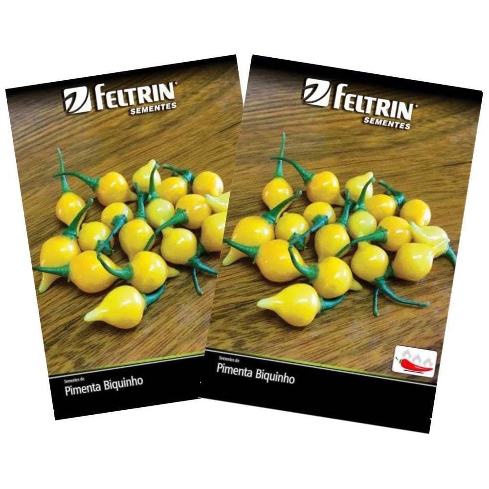 2X Sementes de Pimenta Guadalajara (Biquinho Amarela)FELTRIN