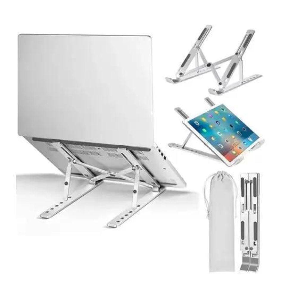 Base Suporte Articulado Laptop Ergonômico