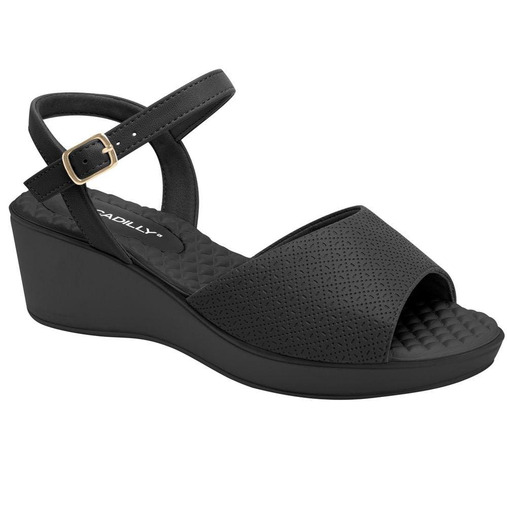 Sandalia Confort Piccadilly Feminina Bolinhas 540371