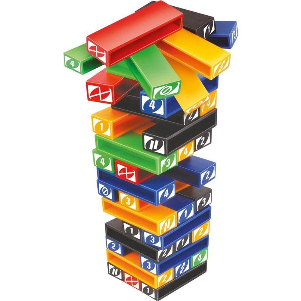 Jogo de Mesa Caiu Perdeu Tombou Perdeu Jenga Brinquedo Infantil