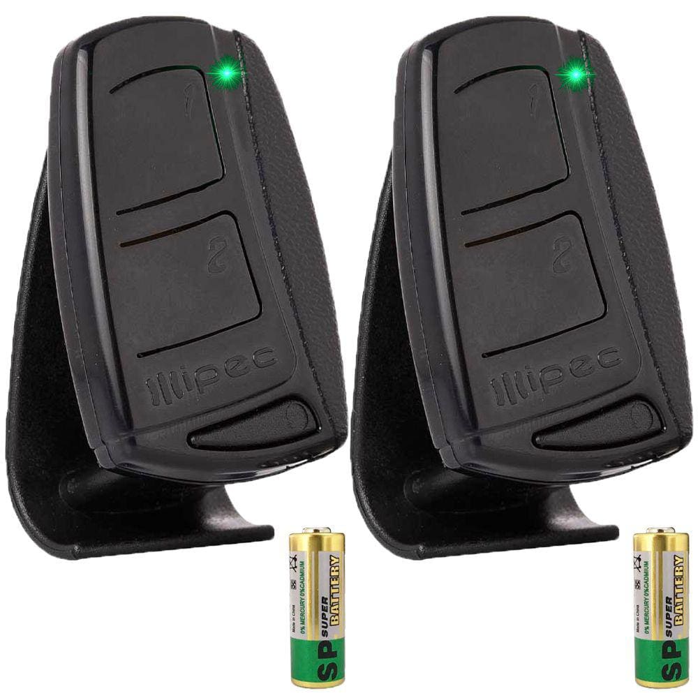 2 Controle Portão Alarme 2 Canais 433,92mhz Tx Top Longo Alcance Ipec