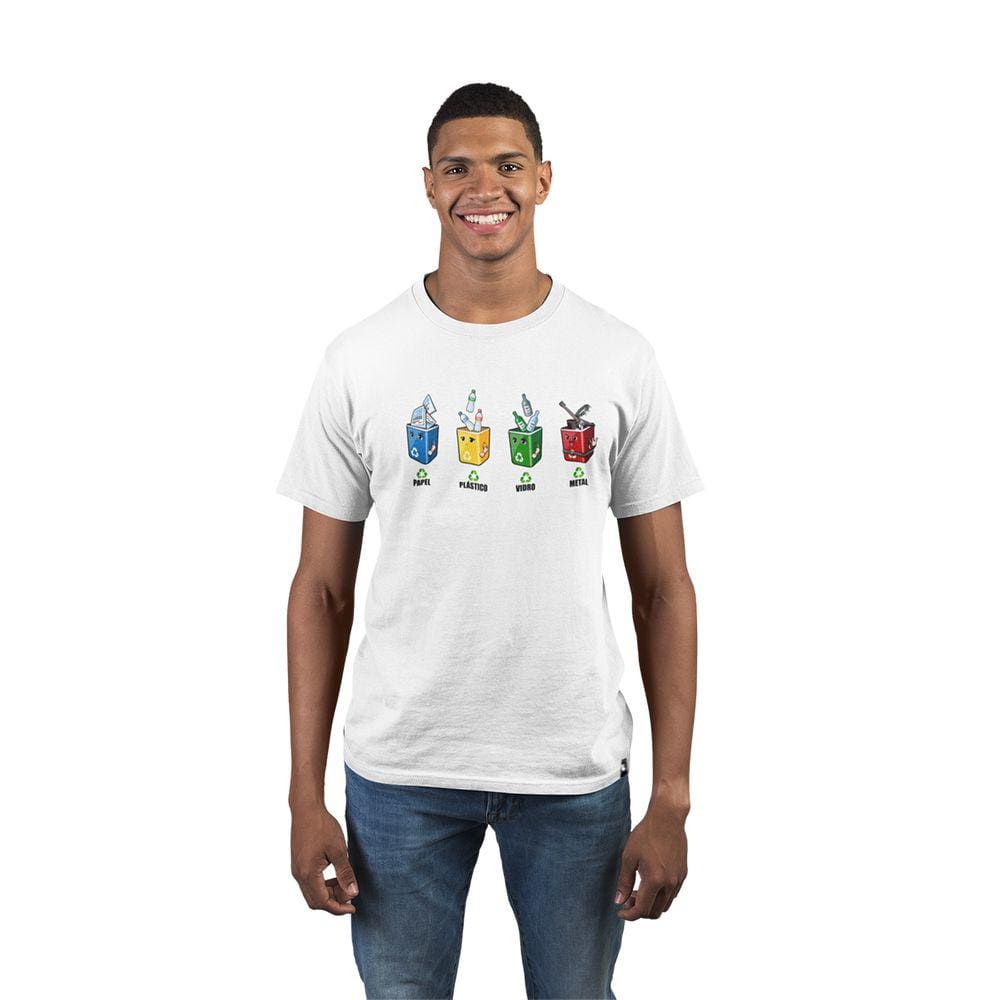 Camiseta Masculina Heavy Metal Reciclagem Divertida Rock