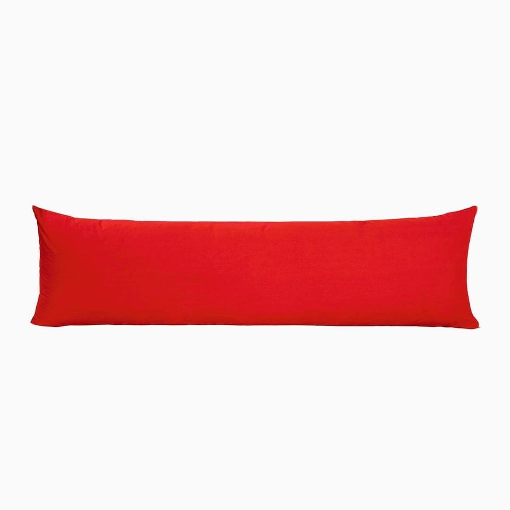 Fronha Avulsa Poliéster Abraço 50X150Cm Vermelho Lavive