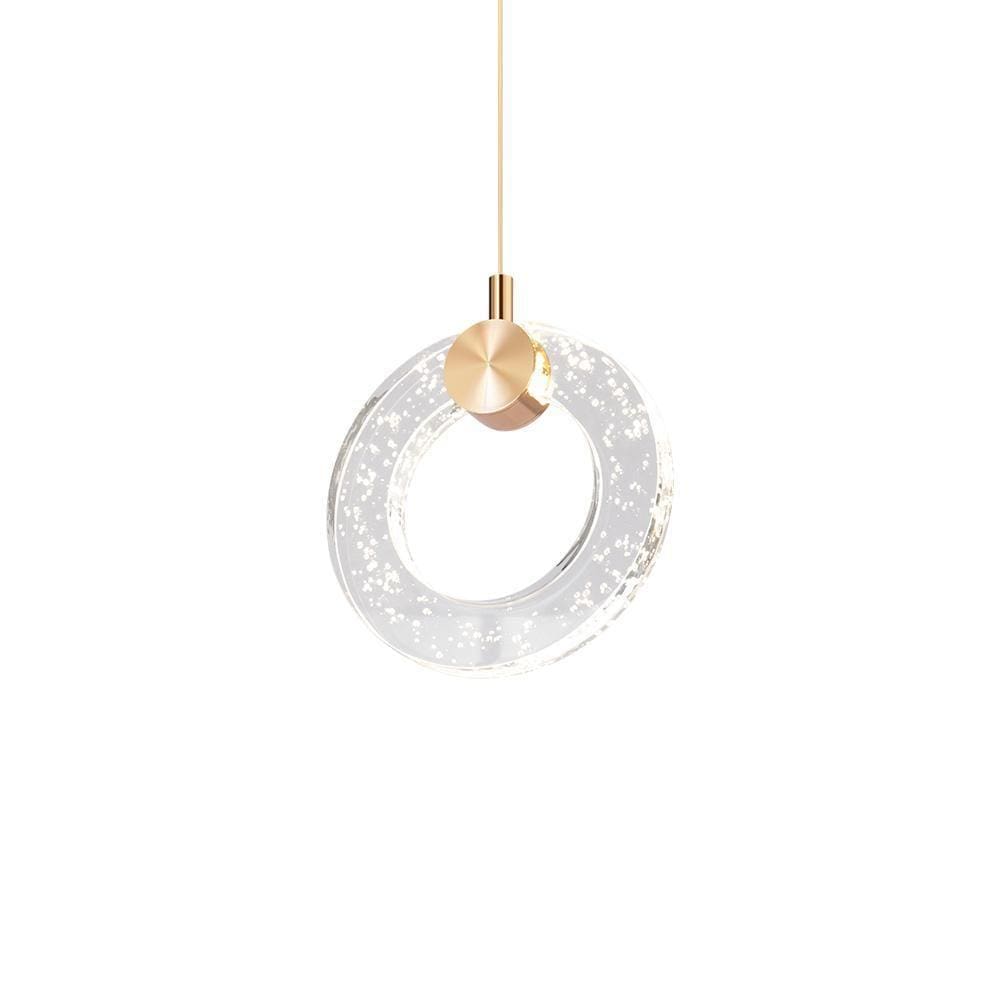 Lustre Pendente Nitrolux Ntl-007 Rose Gold Led Bivolt