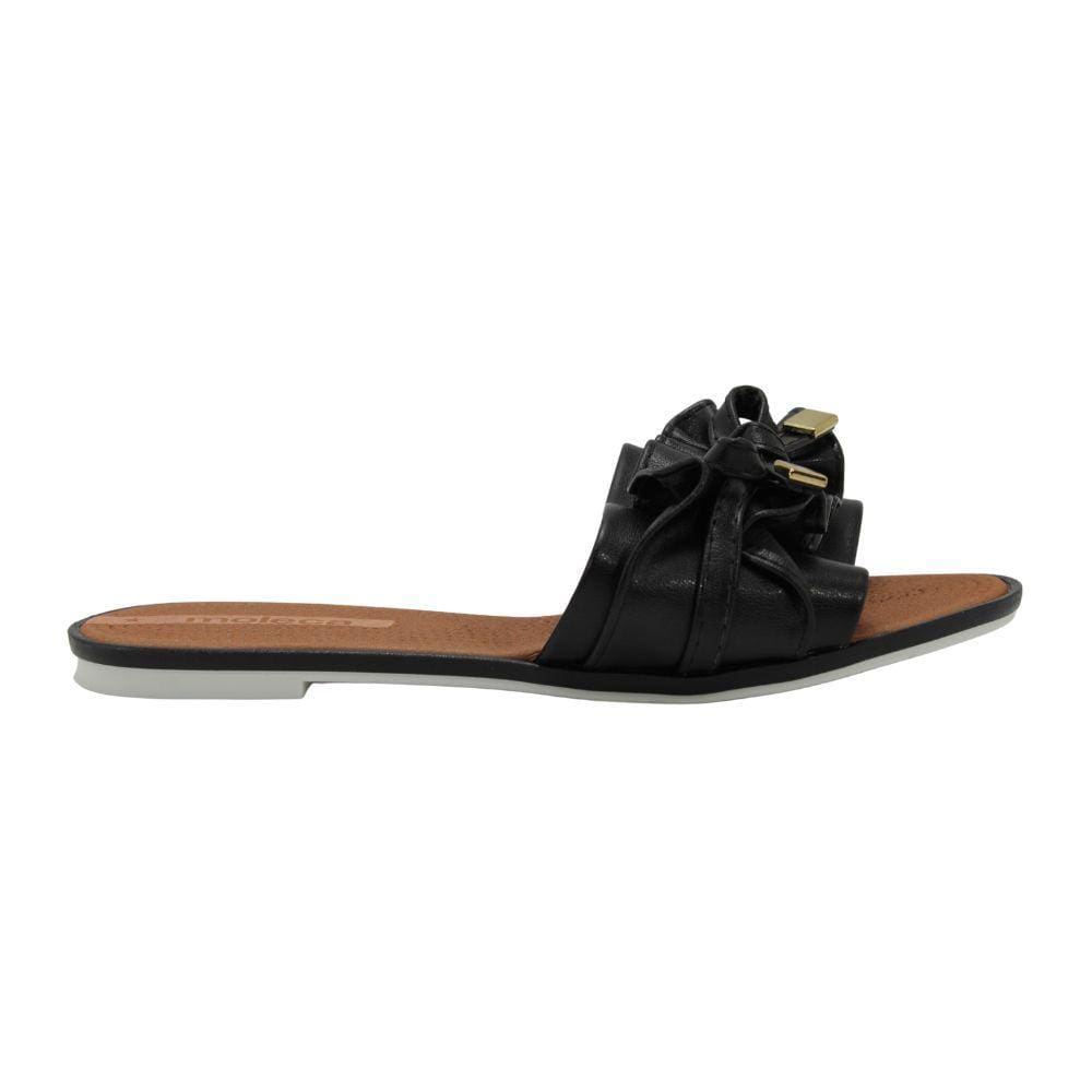 Tamanco Rasteira Moleca 5297.446 Napa Preto