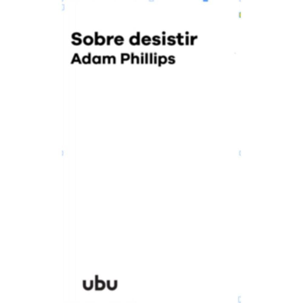 Sobre Desistir