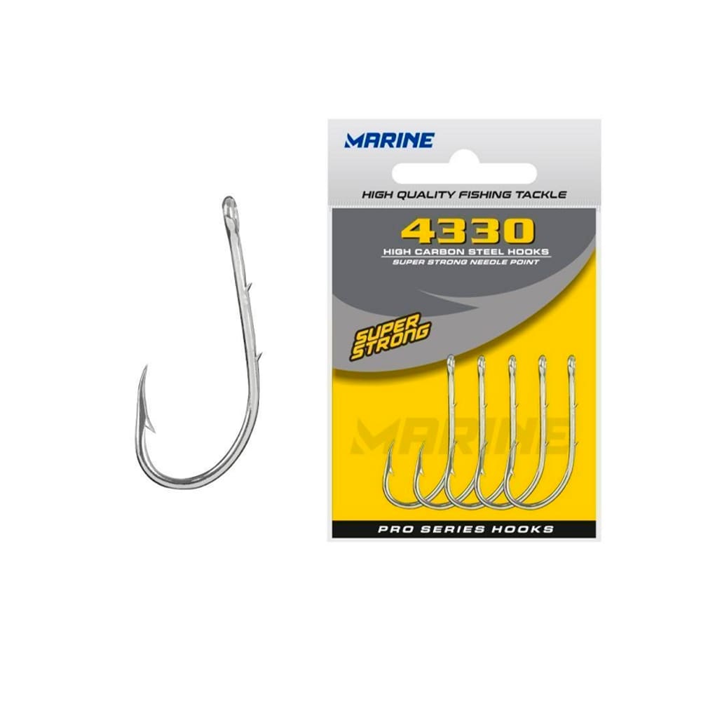 Anzol Marine Sports Super Strong 4330 Nº 06 Cartela Com 50un