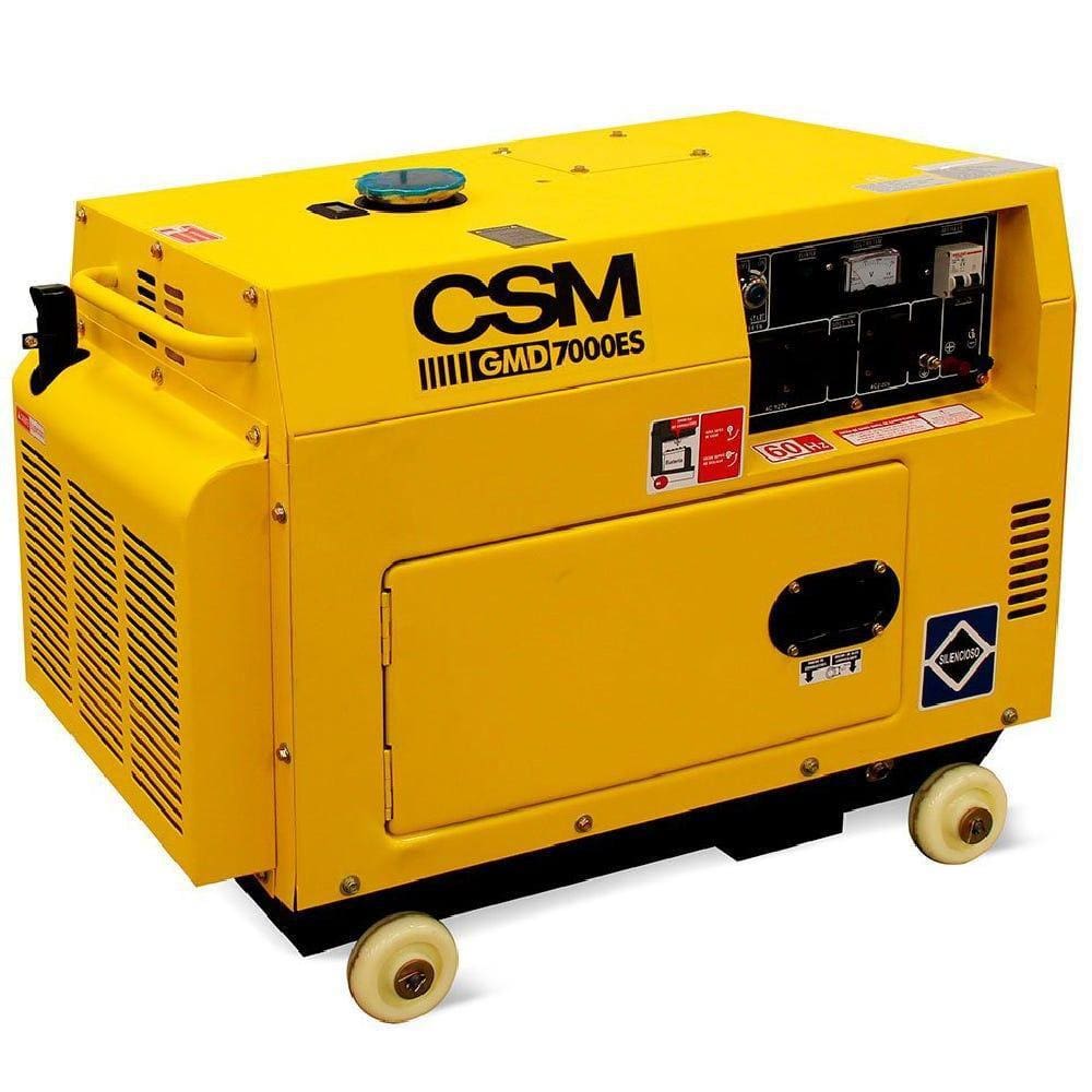 Gerador de Energia Diesel 6,25 KVA GMD7000ES Bivolt CSM