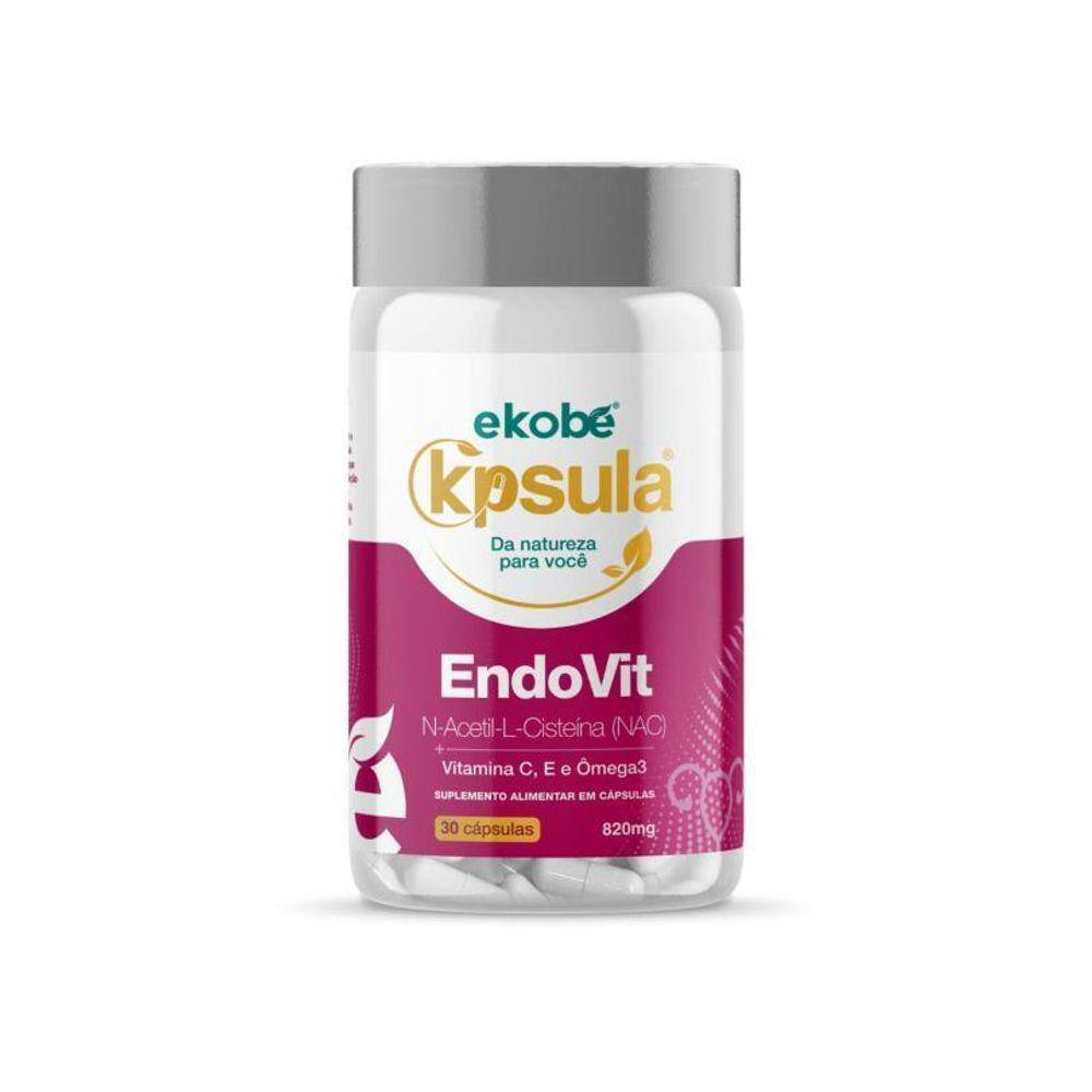 Kpsula Endovit Ômega 3 e Vitamina C e E 30 Cápsulas