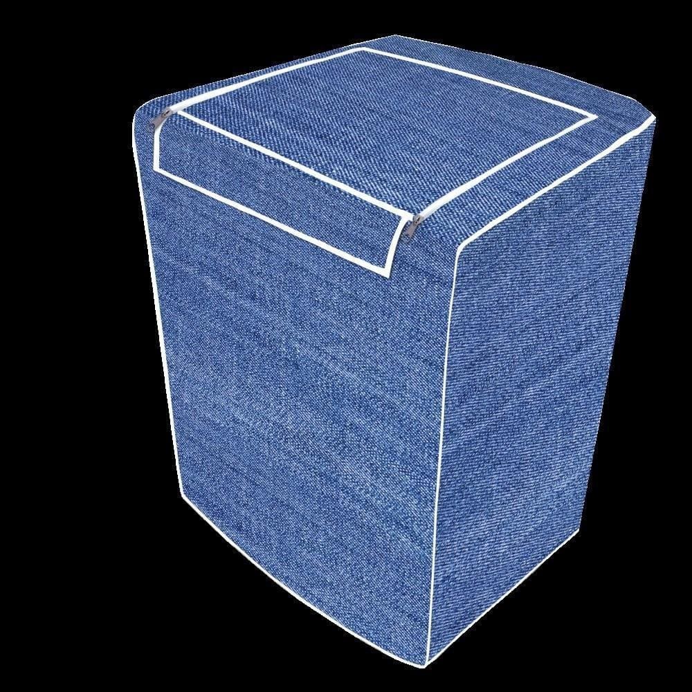 Capa Máquina De Lavar Abertura Superior Jeans - P