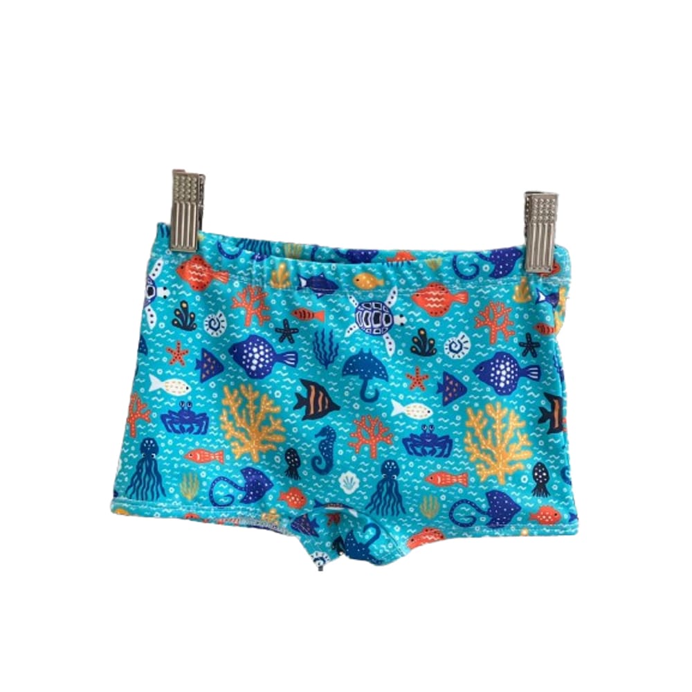 Sunga Infantil Fundo do Mar