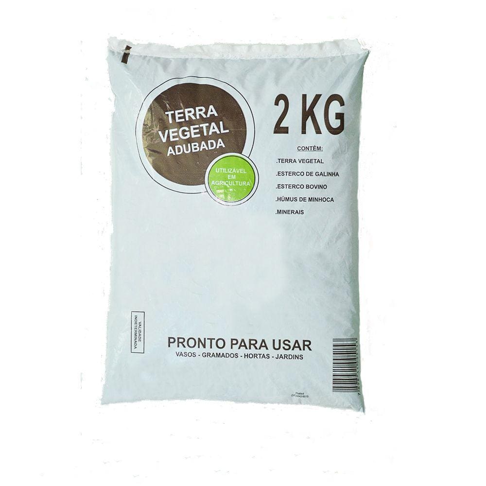 Terra vegetal condicionador solo 2kg