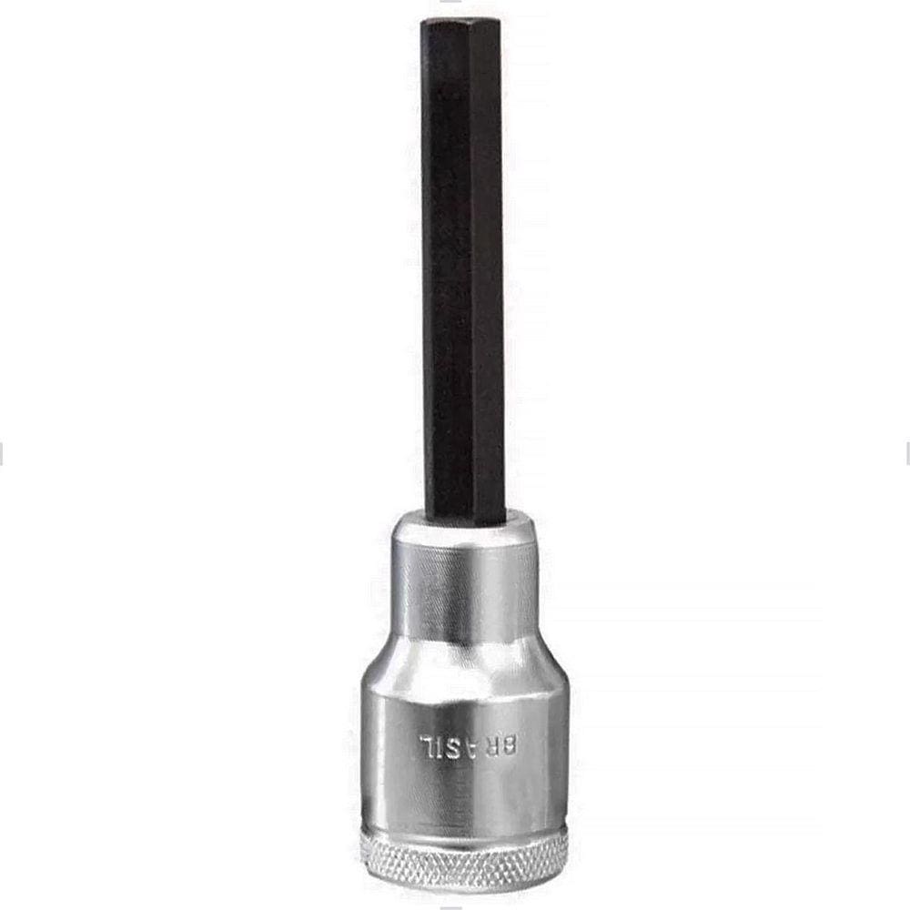 Soquete Hexagonal 17mm Longo Encaixe 1/2" IN19L-17 Gedore