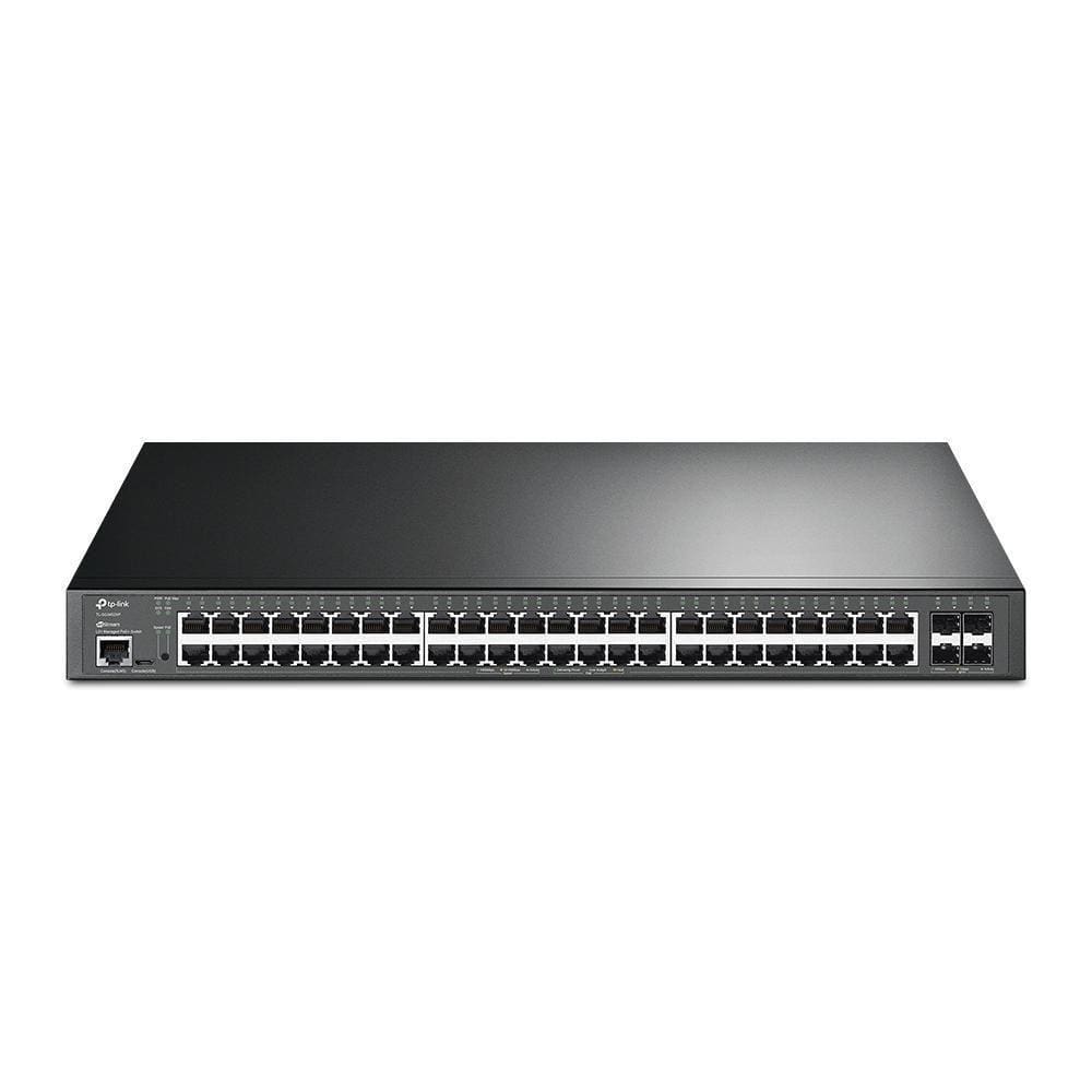 Switch Gerenciavel Jetstream C 48 Portas Gigabit Poe+ E 4 Slots Sfp+ 10getl sg3452xp Smb