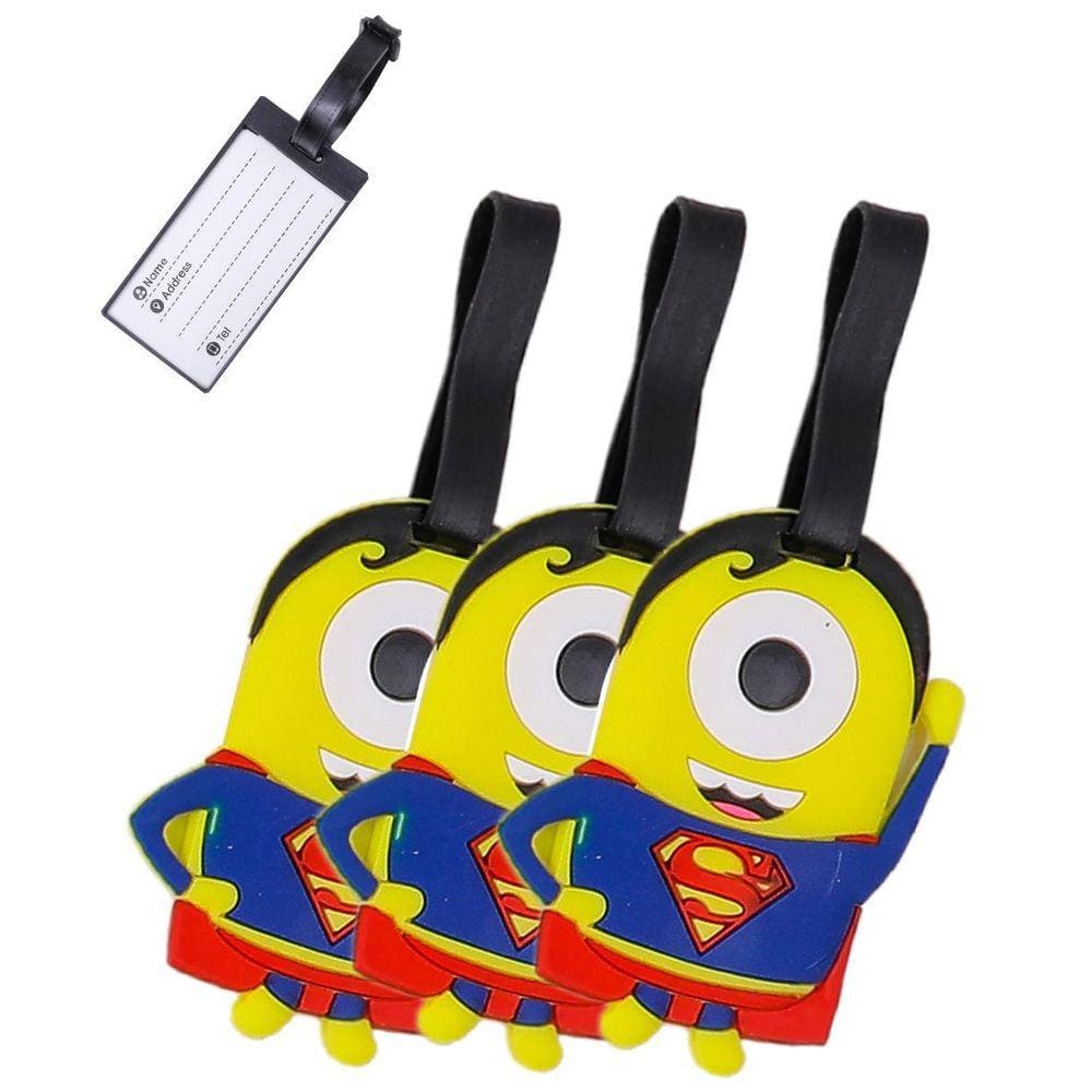 Etiqueta Para Bagagem Mala Viagem Tag Personagens