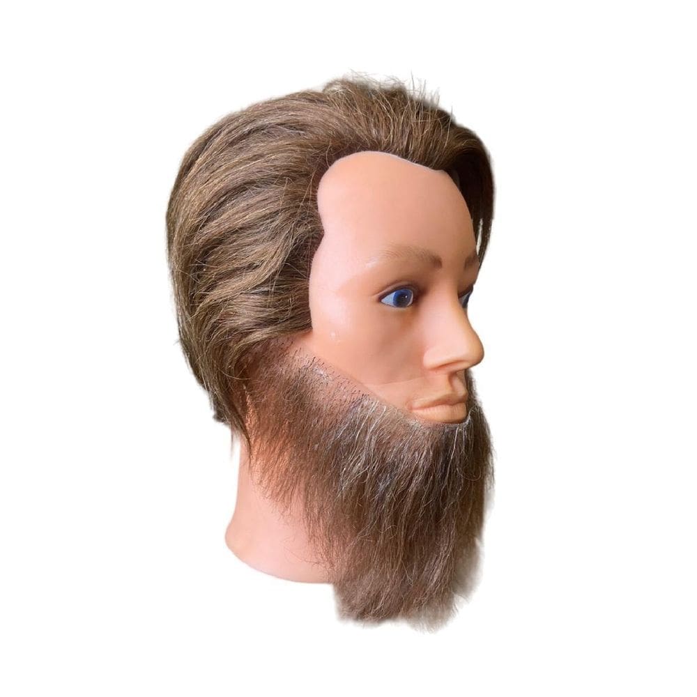 Barba Falsa Postiça Realista Ruiva +Cola Fantasia Cosplay