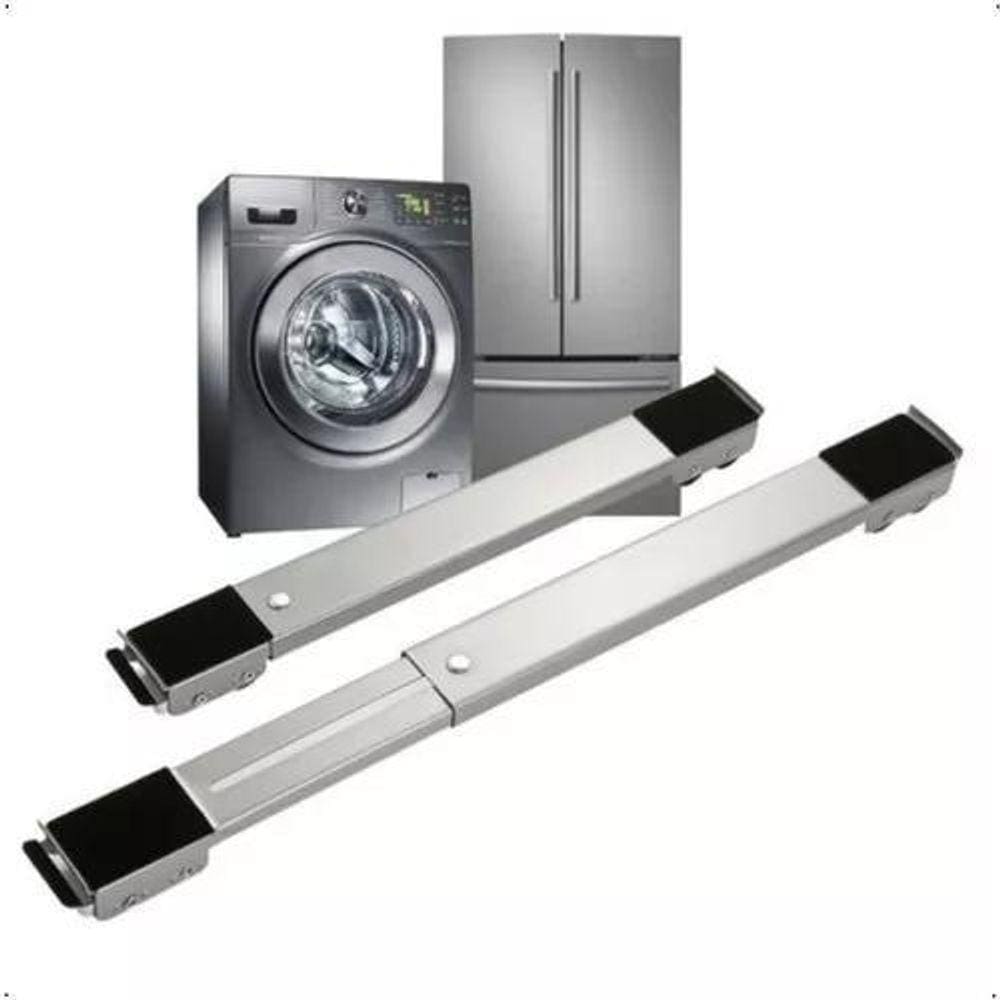 Base Com Rodinhas Para Geladeira, Fogão, Maquina, Frigobar