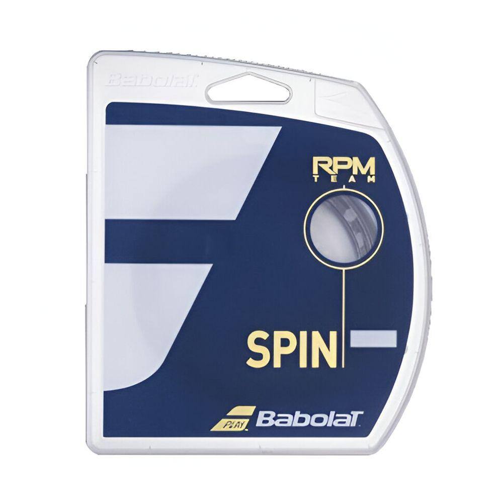 Corda Babolat RPM Team 16 1.30mm Preta - Set Individual