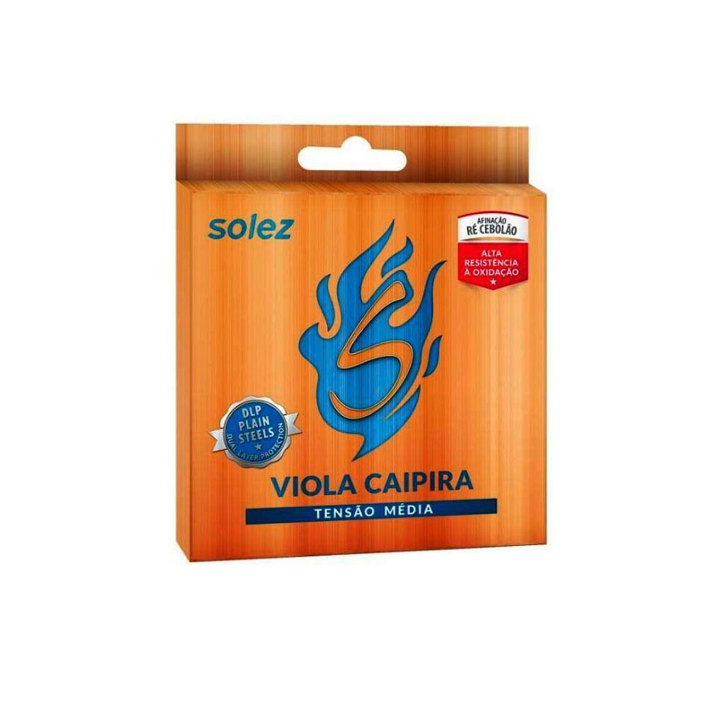 Jogo De Cordas P/viola Niquel Tensão Media Solez Slvc Tm [F108]