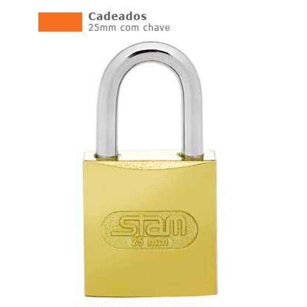 Cadeado Zamac E-Coat 25mm - Stam