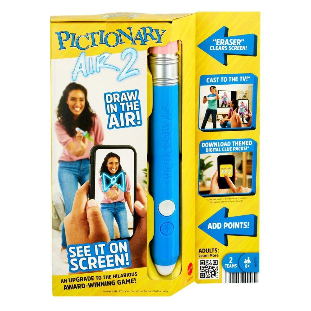 Jogo Desenhe No Ar Com Aplicativo Picionary Air 2 - Mattel