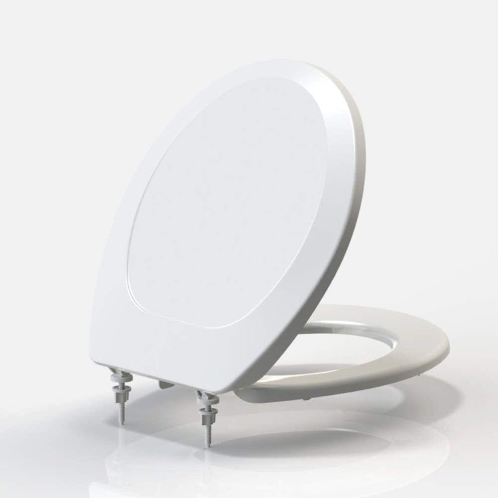 Assento Polipropileno Oval Premium para Louça Tupan Branco