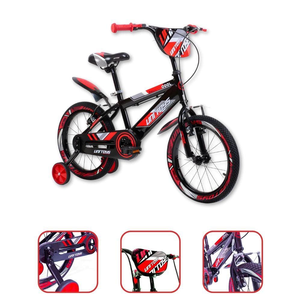 Bike Menino Aro 16 Infantil Aventura 4 a 8 anos Vermelha