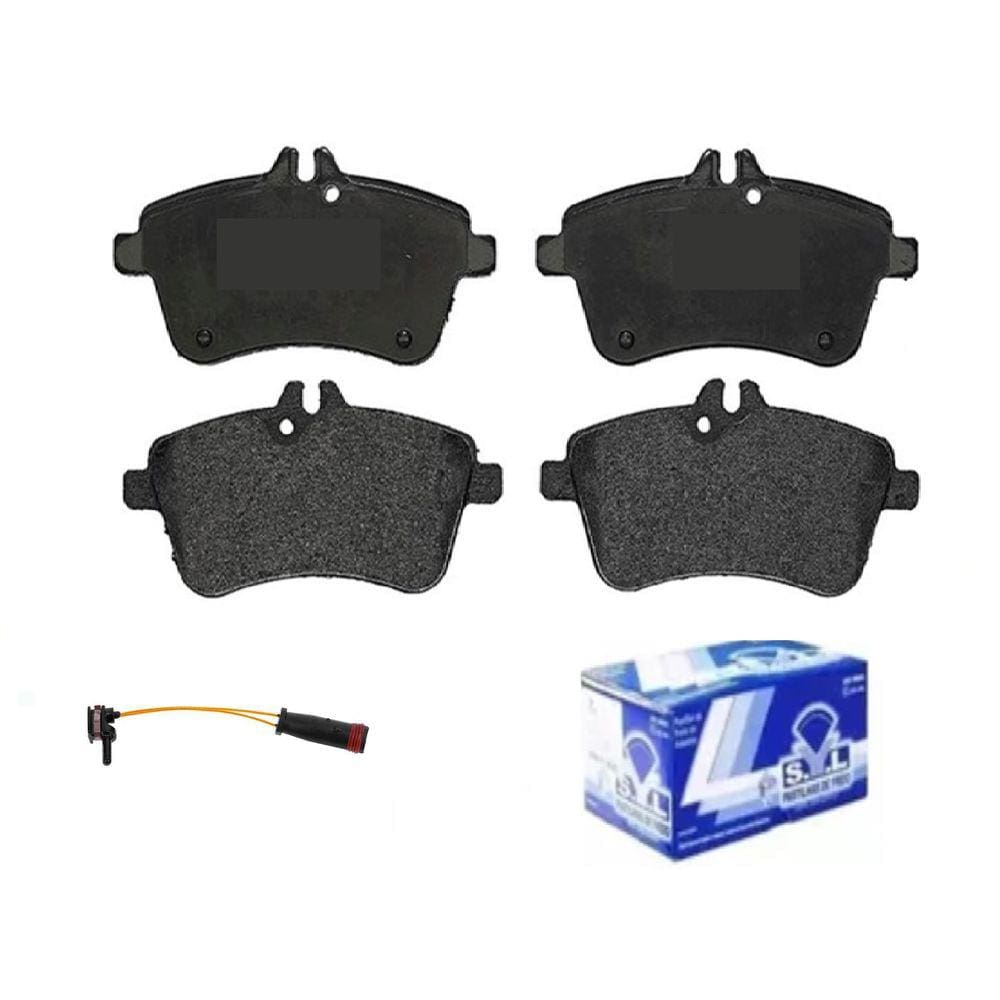 Pastilha de freio dianteira Mercedes B200 W245 2006 a 2011 Mercedes A200 W176 2013 em diante SYL