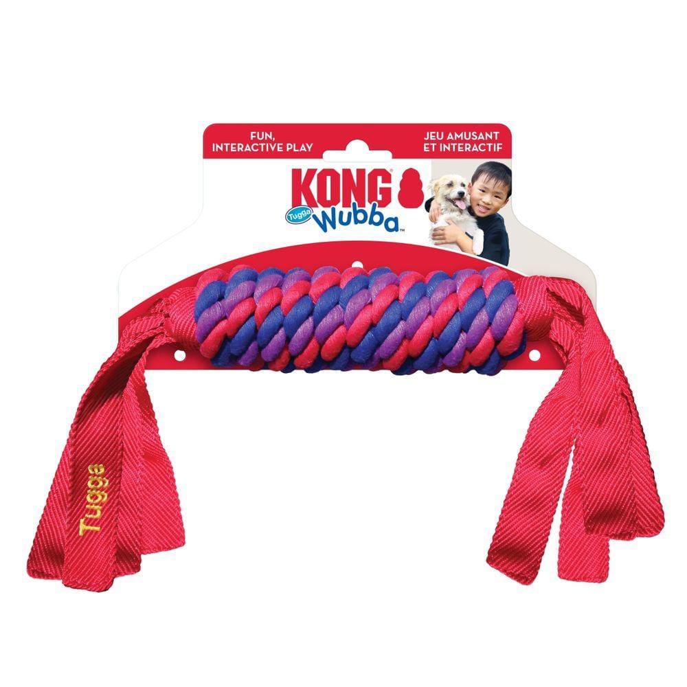 Brinquedo Kong Wubba Tugga Cabo de Guerra Interativo Para Cachorro X-LARGE - Vermelho