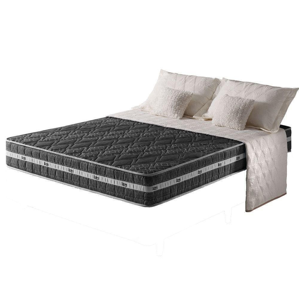 Colchão Queen Brooklyn Ortopédico Espuma D45 Extra Firme Preto