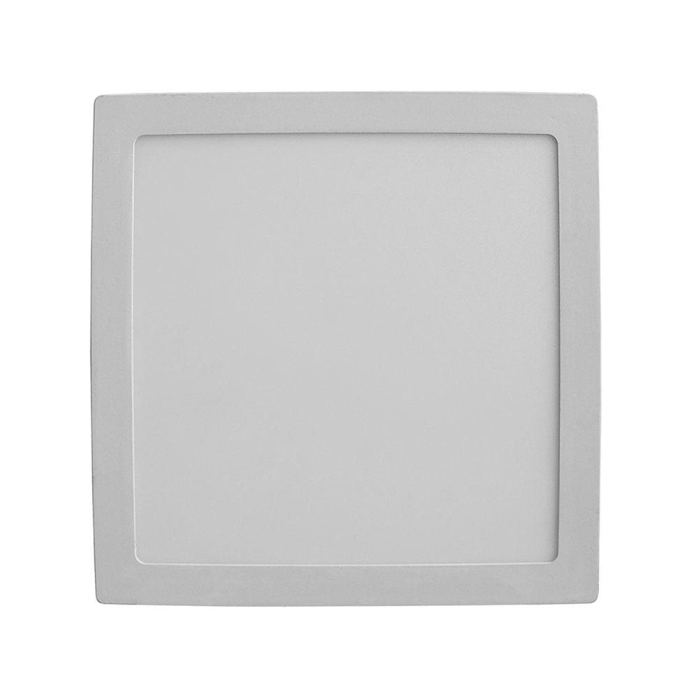 Plafon de Sobrepor New Smart 28,3x28,3x2,8cm 1 Luz de 24w Bella Iluminação Branco