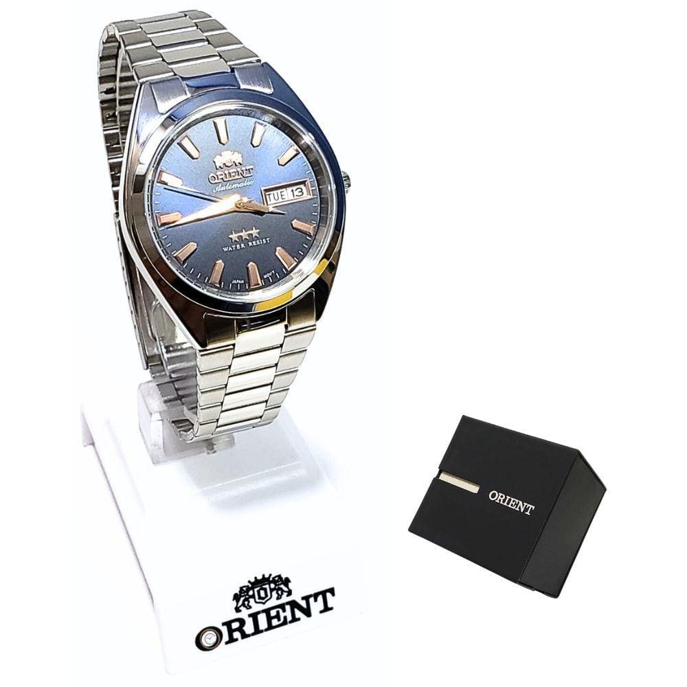 Relógio Orient Masculino Analógico Automático 469SS084F D1SX
