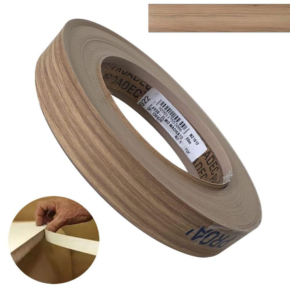 Fita De Borda PVC Elmo Macciato 22mm X 20m Proadec