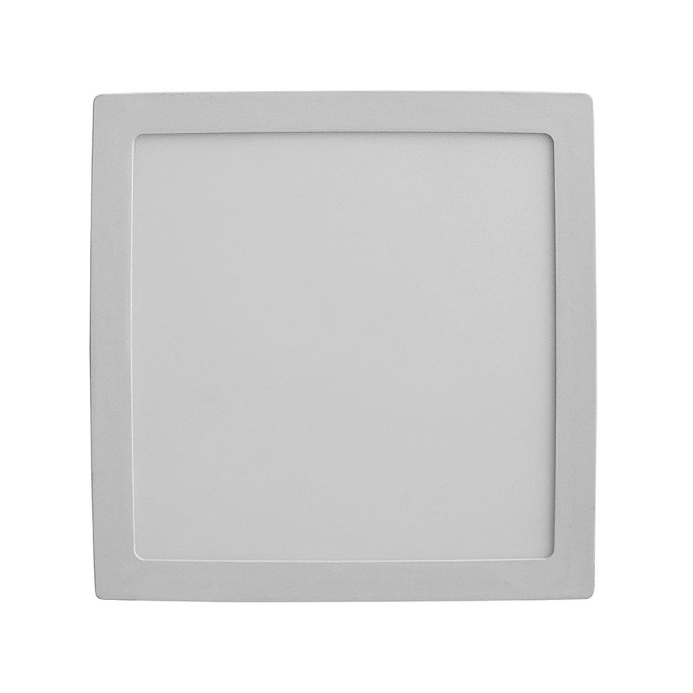 Plafon de Sobrepor New Smart 21x21x2,8cm 1 Luz de 18w Bella Iluminação Branco