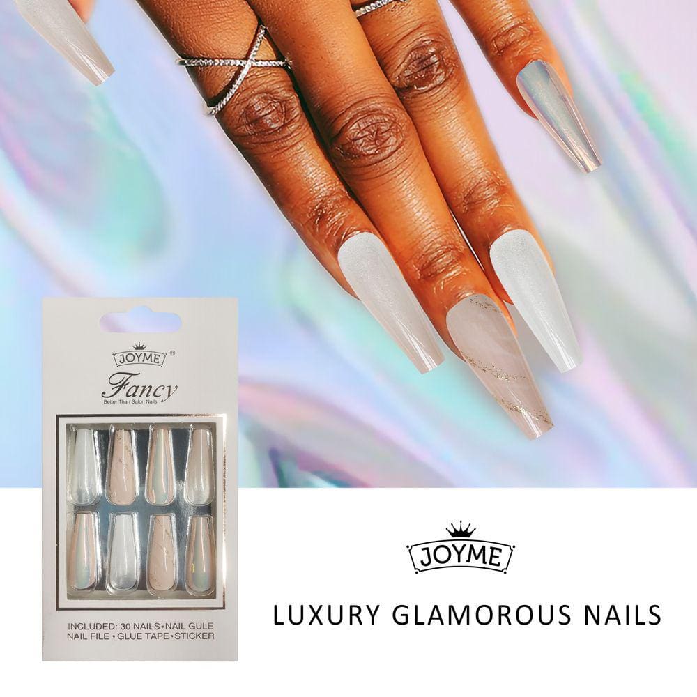 Unhas falsas SiaHyg Handmade Nail, 30 unidades/conjunto, design elegante