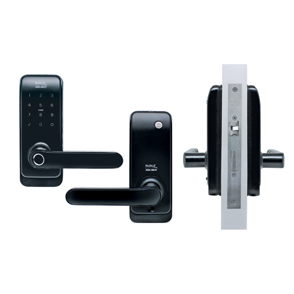 Fechadura Eletrônica Digital Smart Lock Sl205 Papaiz com Biometria e Senha