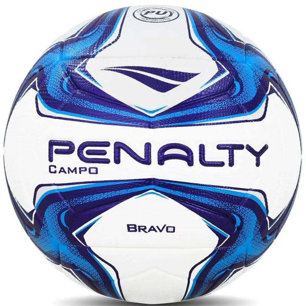 Bola Futebol De Campo Penalty Bravo XXIV Azul