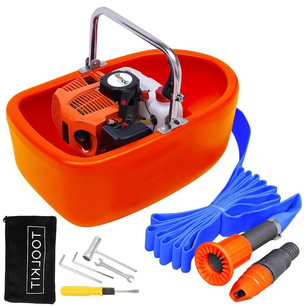 Motobomba Flutuante Gasolina 2T RWP52F 52cc 25000L/H Remoli