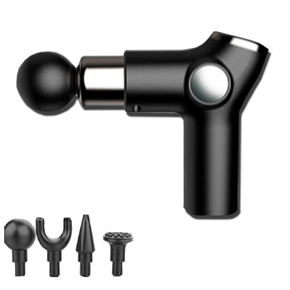 Massageador muscular recarregável com display LED Professional