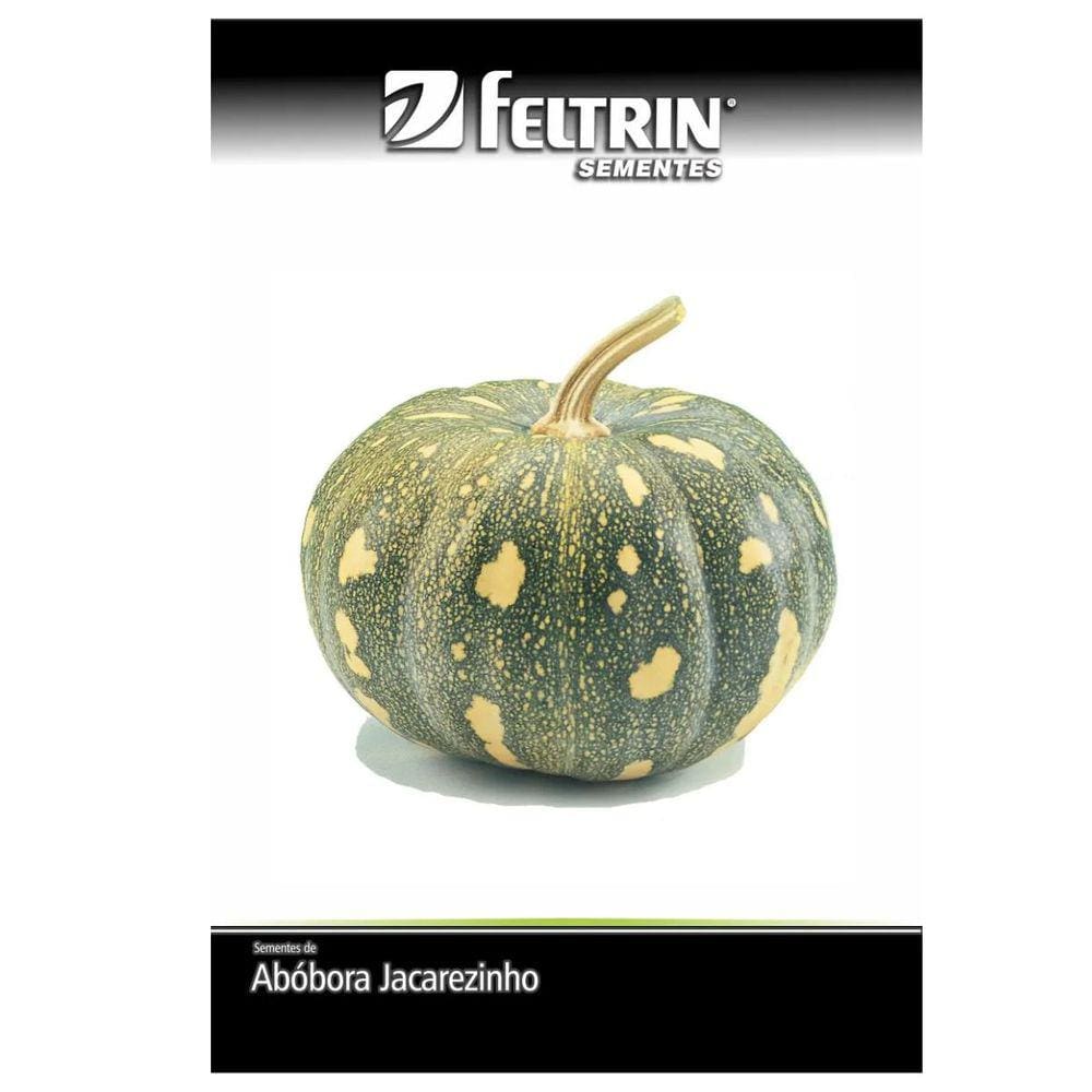 Sementes de Abóbora Jacarezinho (Casca Grossa) FELTRIN