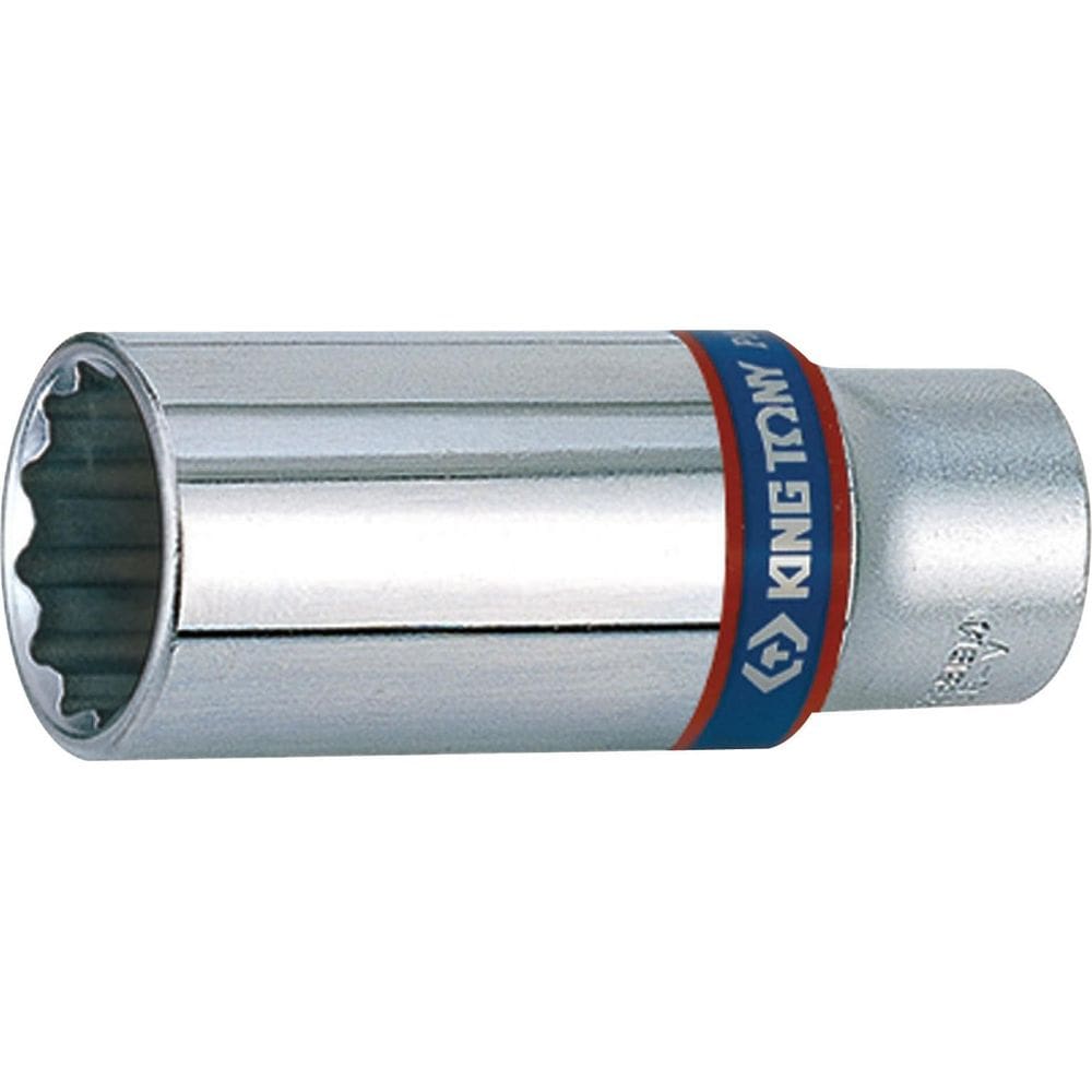 Soquete Estriado Longo 3/8 X 13 Mm King Tony