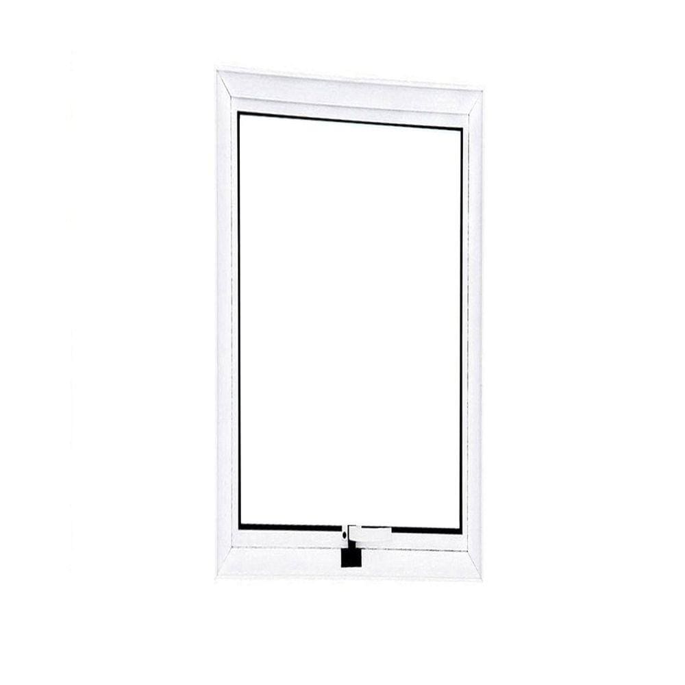 Vitro Maxim Ar de Alumínio 80 x 60 Linha Veneza Vidro Mini-Boreal Branco