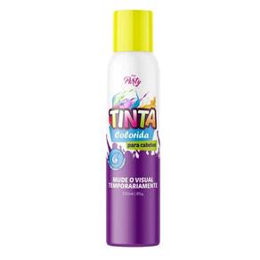 Tinta Colorida Para Cabelos 150Ml 85G My Party Variação Amarelo Neon