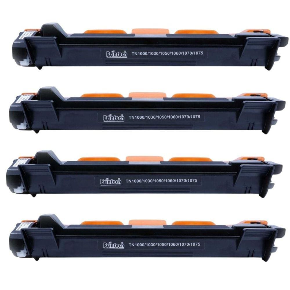 Kit 4 Toner Compatível Brother Tn1060 DCP1602 DCP1617 HL1202