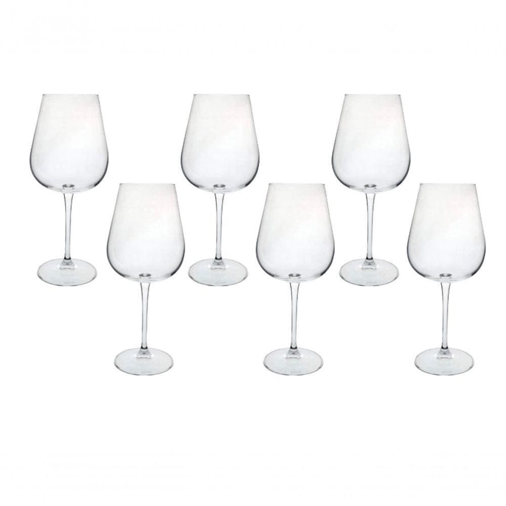 6 Taças Para água E Vinho Em Cristal Ecológico Ardea 670ml Bohemia