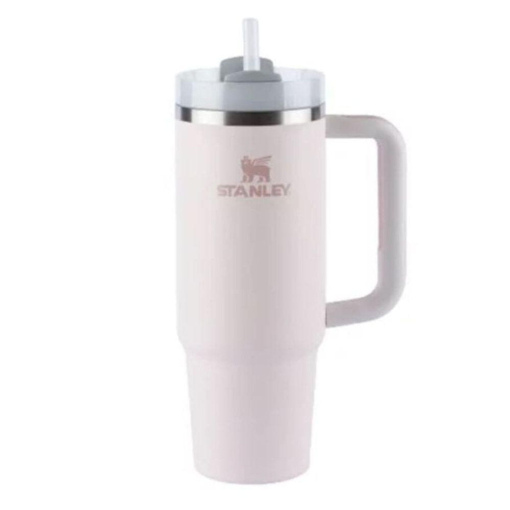 Garrafa Térmica Quencher 2.0 Rose Quartz 887ml Stanley Rosa Claro