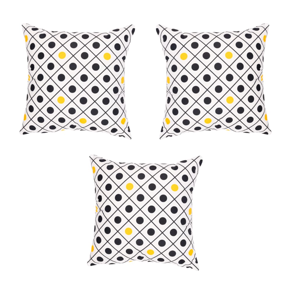 Kit de 3 Almofadas Vizapi 44x44cm Monaco