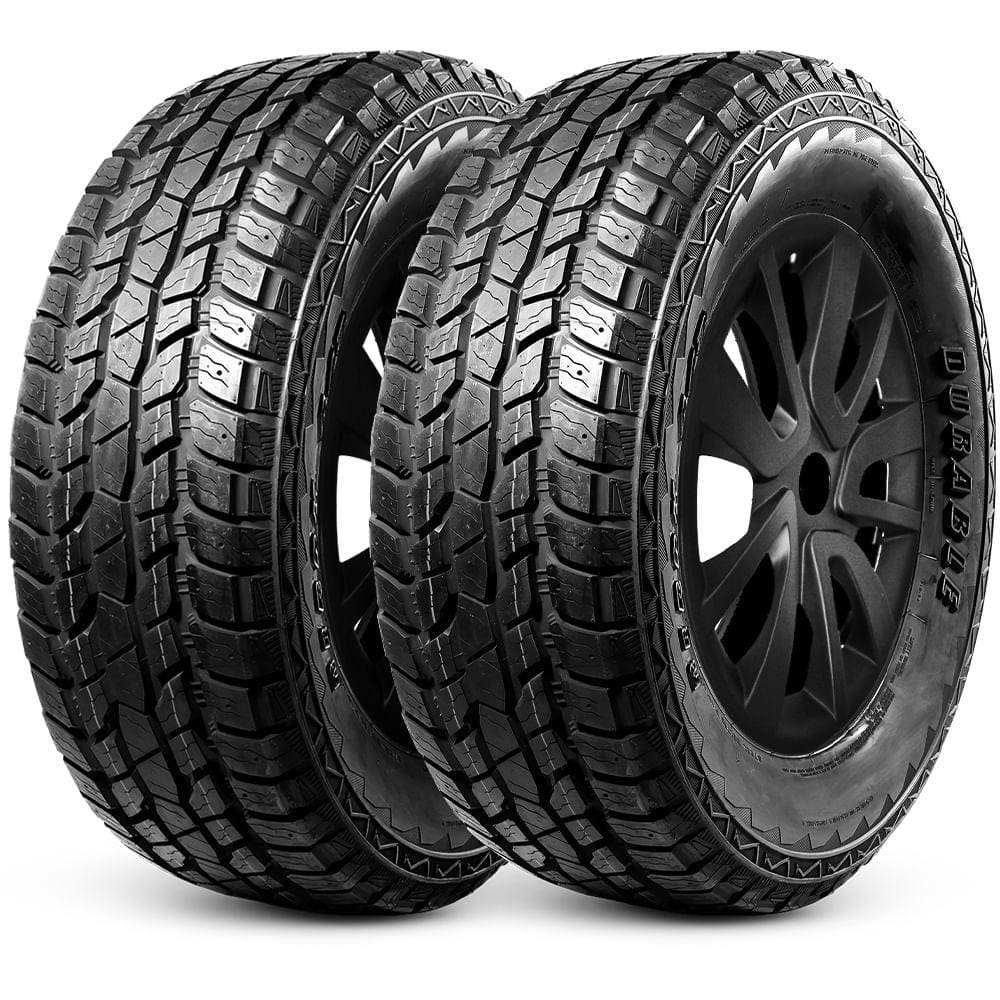 Kit 2 Pneu Aro 15 235/75R15 Durable 109T TL Rebok AT