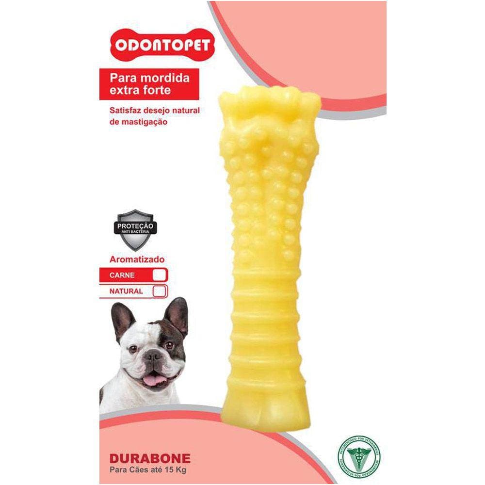Brinquedo Osso TBone Mordedor de cachorro super resistente Odontopet Durabone Mordida Extra Forte até 15 Kg