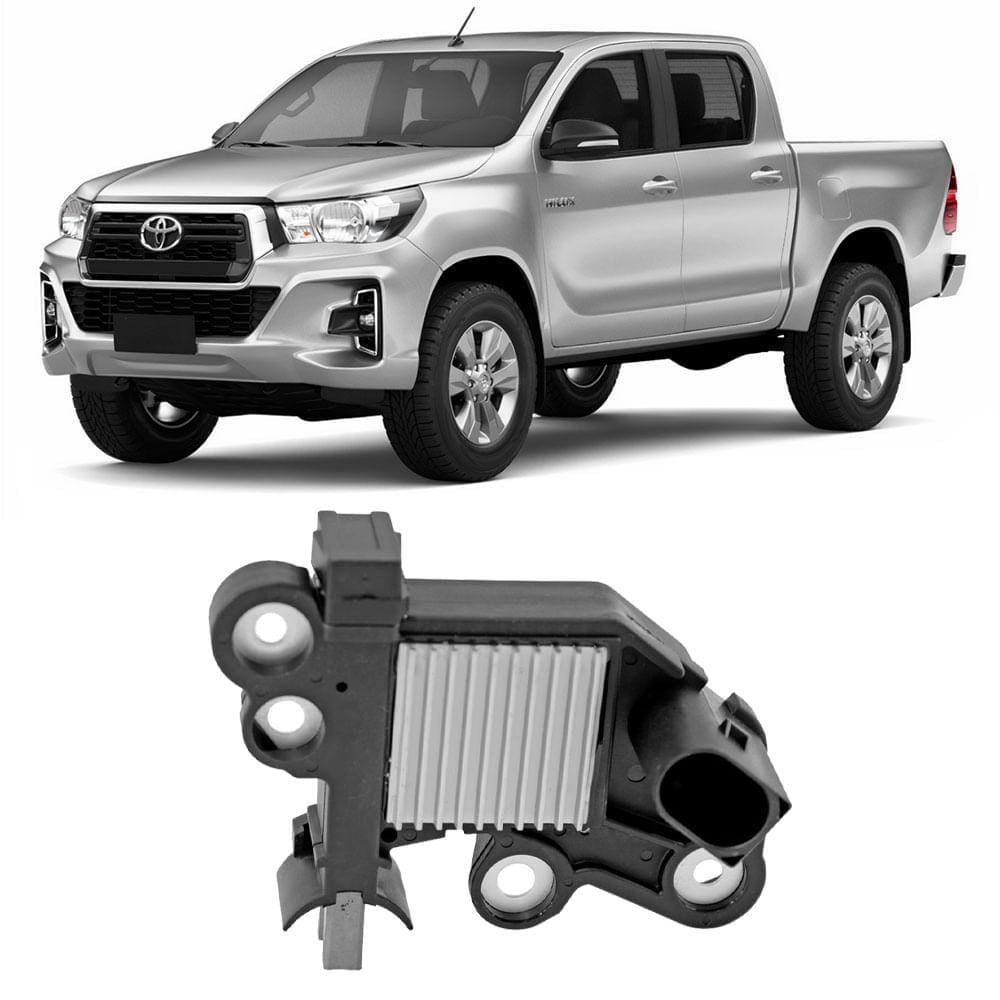 Regulador Voltagem Alternador SW4 Hilux 2.8 2016 a 2024 14V